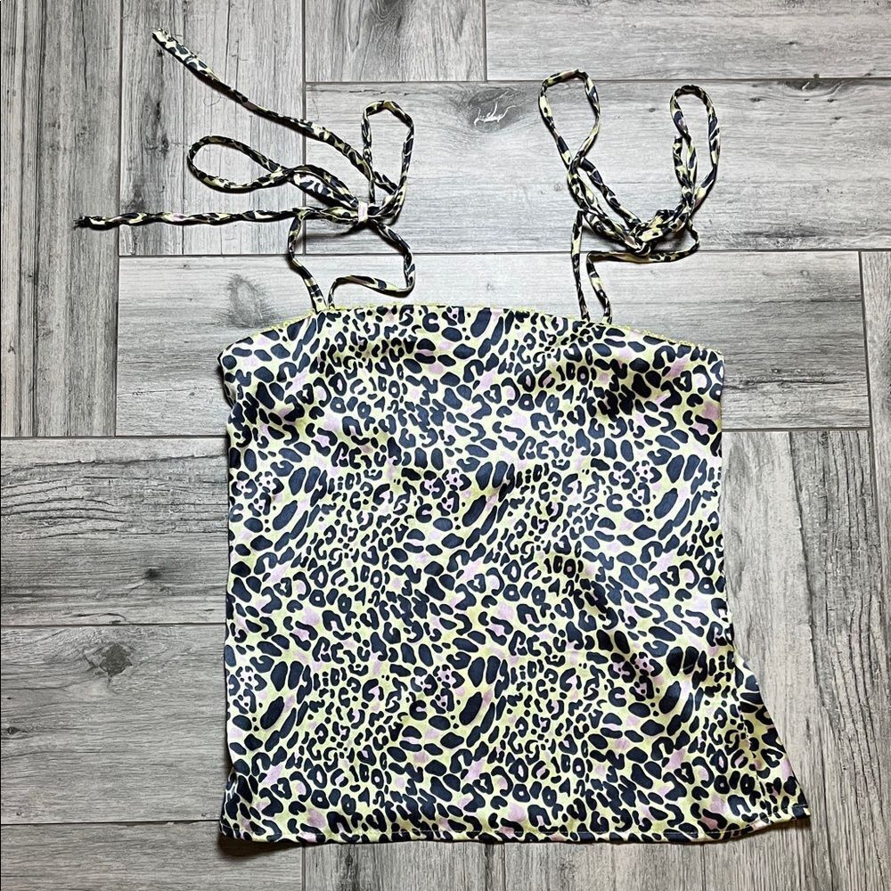 Stylish Leopard Print Camisole Top